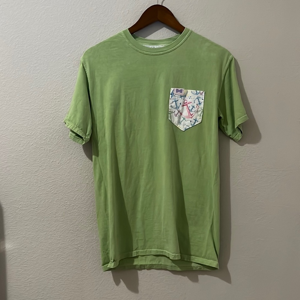 Fraternity Collection Anchors Pocket Tee Size S
